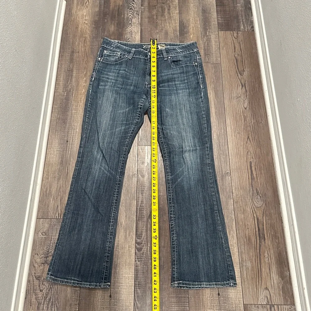 Women’s Boot Cut Jeans in Indigo Blue - Picture 8 of 8